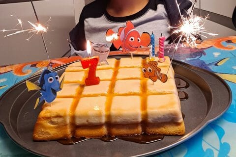 Cliquez pour zoomer ! Gâteau magique à la vanille Thermomix par Nanie🍫