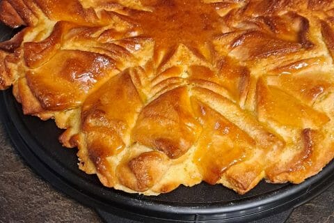 Cliquez pour zoomer ! Brioche à la crème d’amande Thermomix par Nanie🍫