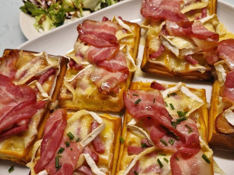 Cliquez pour zoomer ! Gaufres raclette Thermomix par Nanie🍫