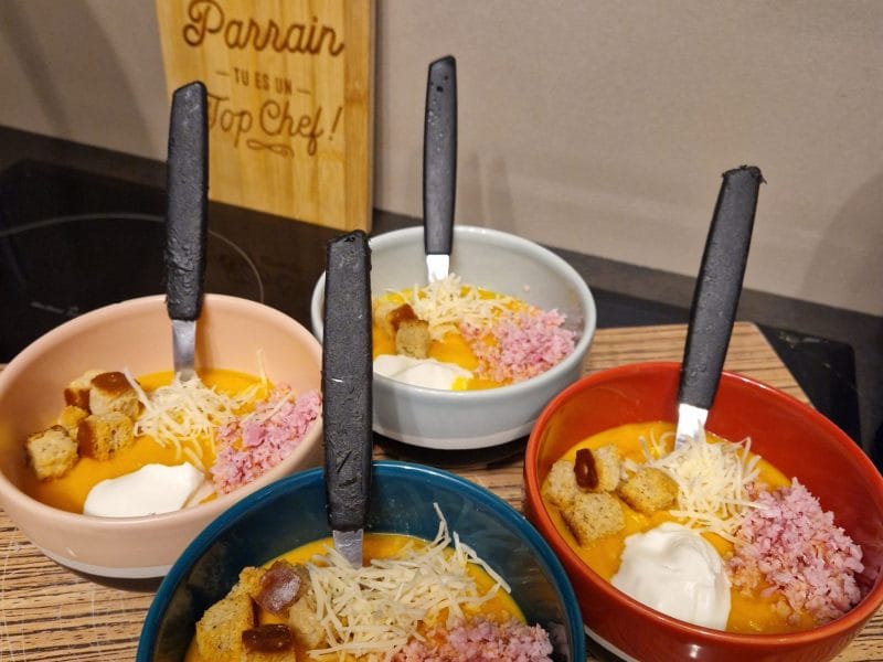 Cliquez pour zoomer ! Crème de carottes Thermomix par Nanie🍫