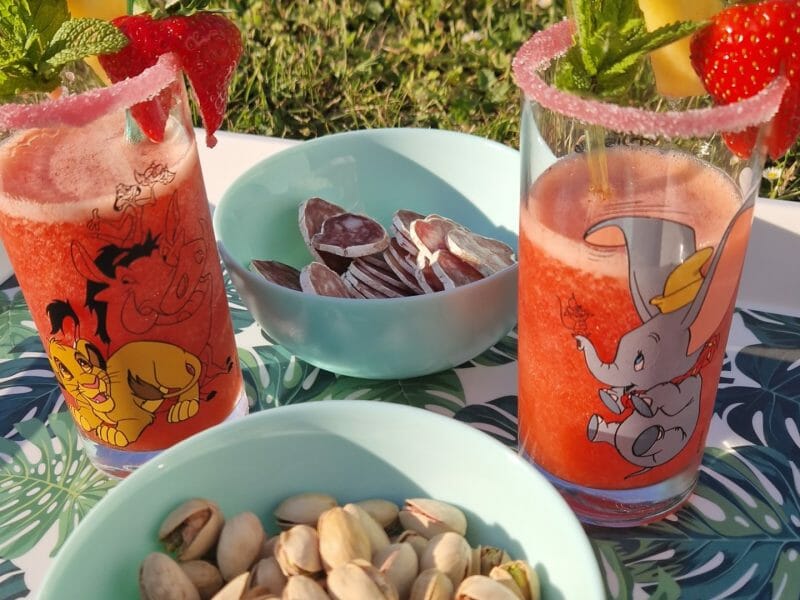 Cliquez pour zoomer ! Mojito fraise Thermomix par Nanie🍫