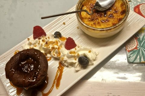 Cliquez pour zoomer ! Moelleux au chocolat cœur fondant Thermomix par Nanie🍫