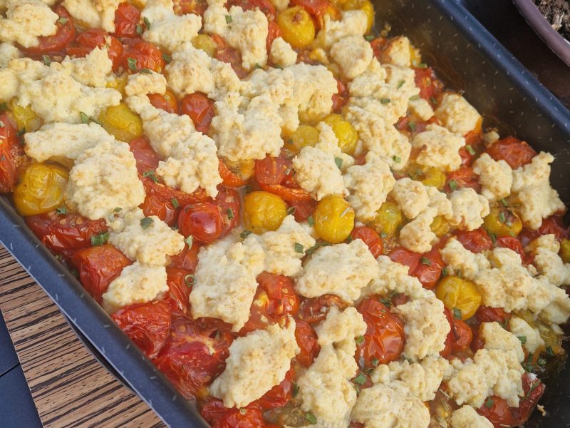 Cliquez pour zoomer ! Crumble aux légumes provençaux Thermomix par Nanie🍫