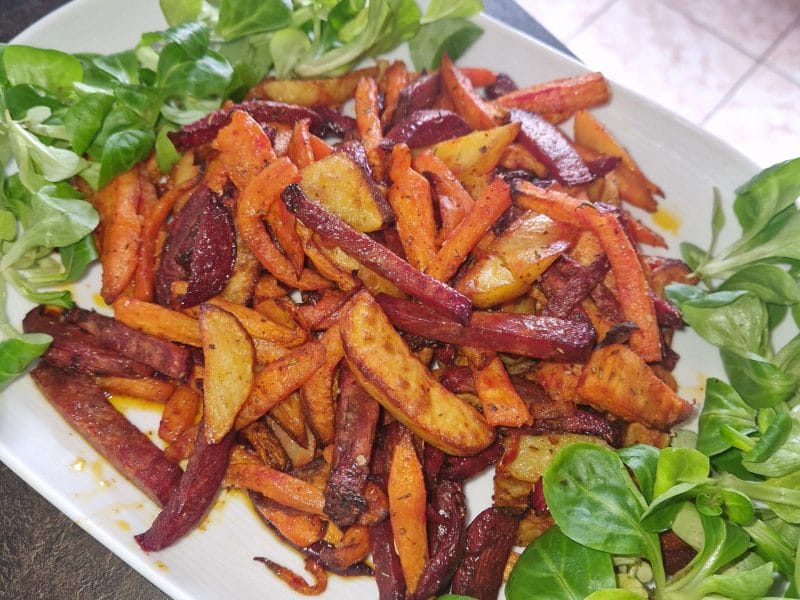 Cliquez pour zoomer ! Frites de légumes Thermomix par Nanie🍫