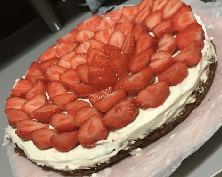 Cliquez pour zoomer ! Tarte aux fraises sans cuisson Thermomix par lea_34