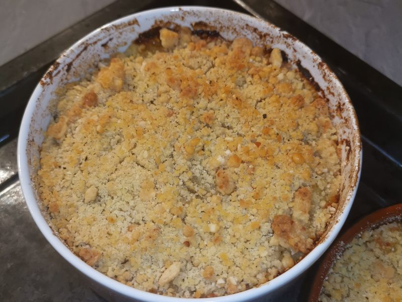 Cliquez pour zoomer ! Crumble de butternut au chorizo Thermomix par elodie_31340