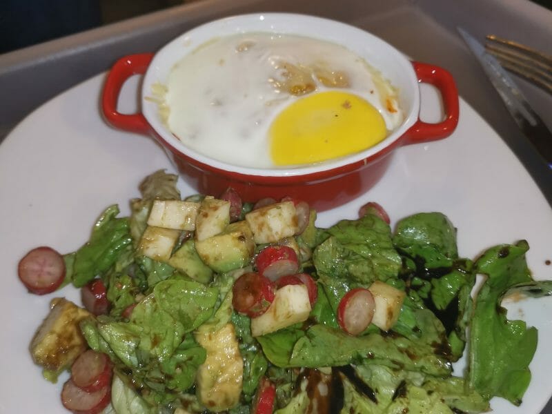 Cliquez pour zoomer ! Oeufs cocotte épinards et chorizo Thermomix par elodie_31340