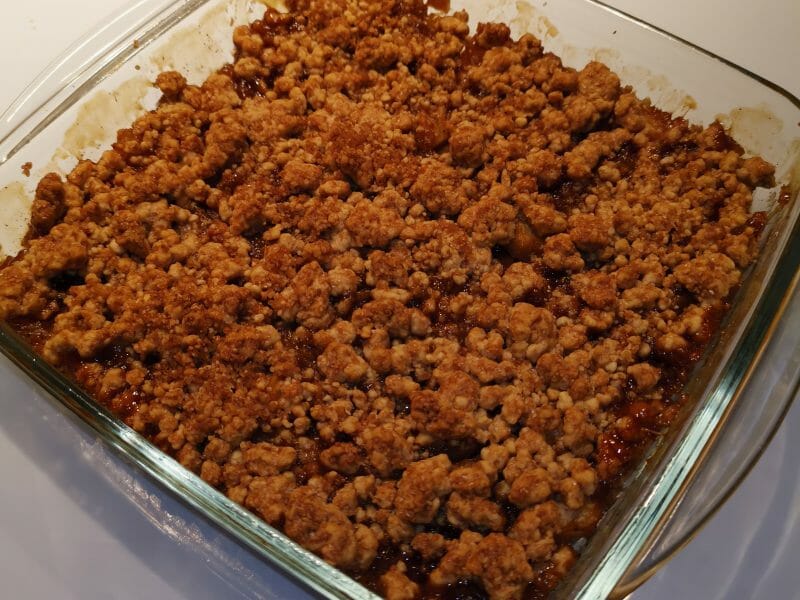 Cliquez pour zoomer ! Crumble aux Pommes Thermomix par elodie_31340