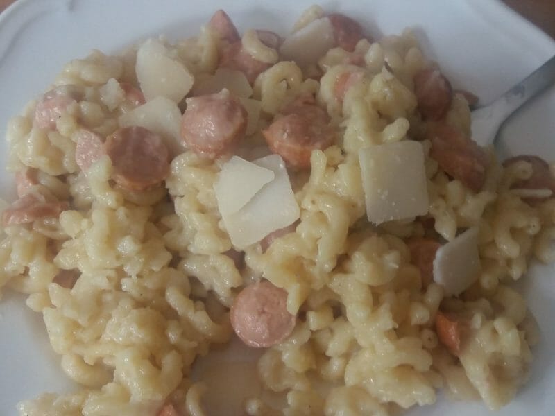 Cliquez pour zoomer ! Risotto de coquillettes Thermomix par sarathirard