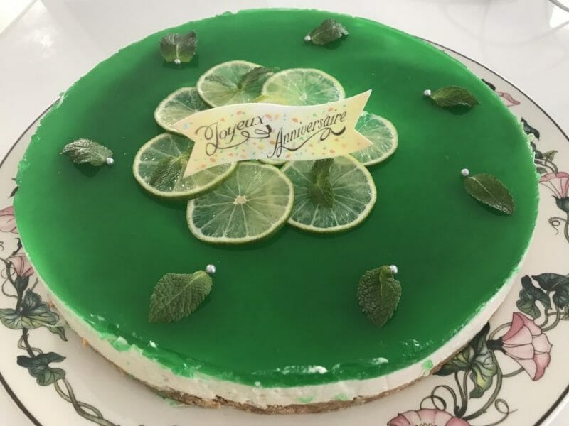 Cliquez pour zoomer ! Bavarois Mojito Thermomix par Bambichon