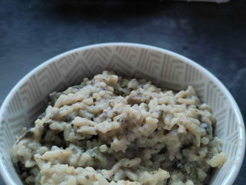 Cliquez pour zoomer ! Risotto champignons et courgettes Thermomix par aliray31