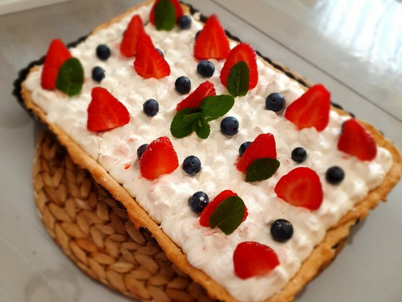 Cliquez pour zoomer ! Tarte à la rhubarbe Thermomix par patricia_26