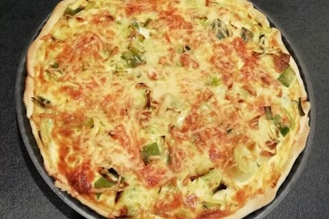 Cliquez pour zoomer ! Quiche Poireaux et Saumon Thermomix par helenav29