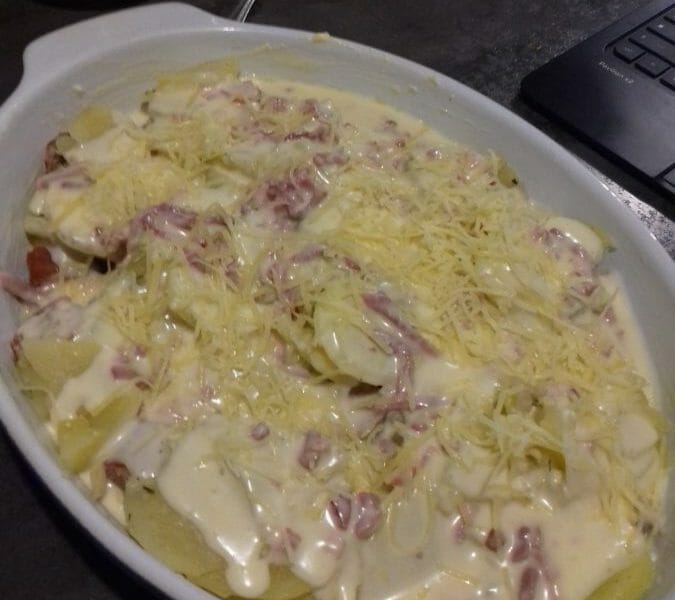 Cliquez pour zoomer ! Gratin franc-comtois Thermomix par Orelye