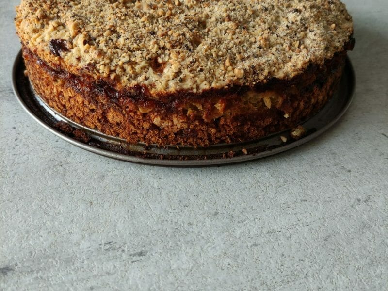 Cliquez pour zoomer ! Tarte aux pommes façon crumble Thermomix par Stephanie36