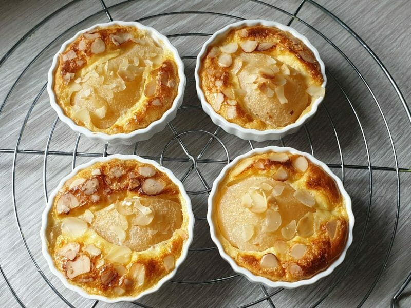 Cliquez pour zoomer ! Petits flans à la poire Thermomix par maud_250