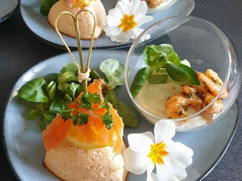 Cliquez pour zoomer ! Terrine de saumon frais et fumé Thermomix par maud_250