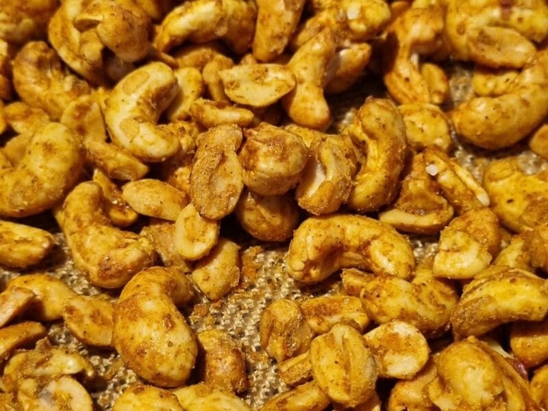 Cliquez pour zoomer ! Noix de cajou grillées au curry Thermomix par maud_250