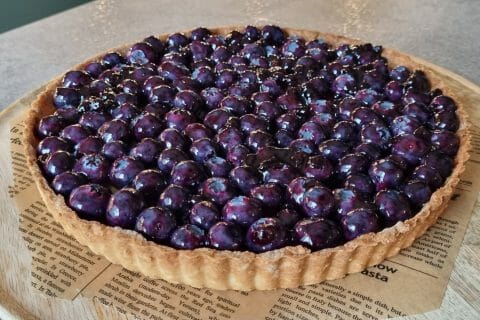 Cliquez pour zoomer ! Tarte aux myrtilles Thermomix par maud_250