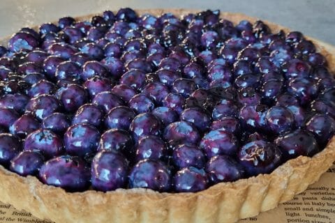Cliquez pour zoomer ! Tarte aux myrtilles Thermomix par maud_250