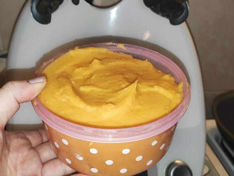 Cliquez pour zoomer ! Purée de pommes de terre et patates douces Thermomix par marine_82