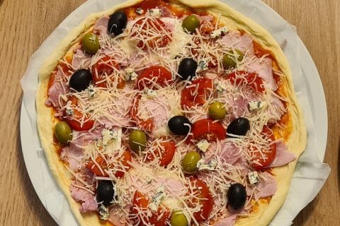 Cliquez pour zoomer ! Pâte à pizza Thermomix par lanimaleo