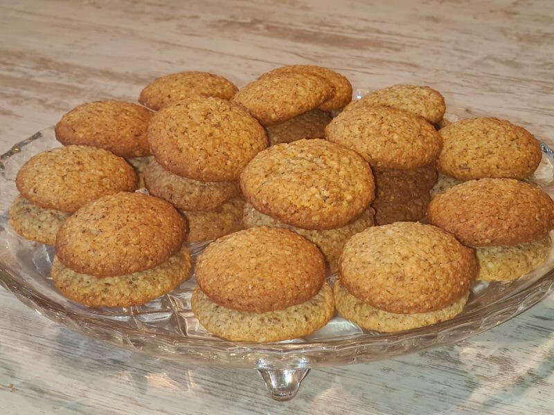 Cliquez pour zoomer ! Biscuits aux flocons d’avoine et amandes Thermomix par saida_4