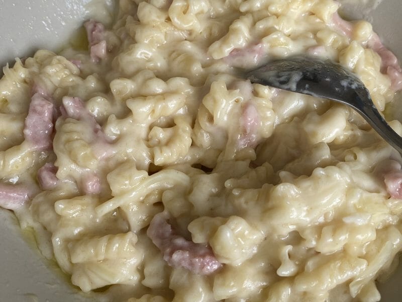 Cliquez pour zoomer ! Macaroni sauce Alfredo Thermomix par vanfa