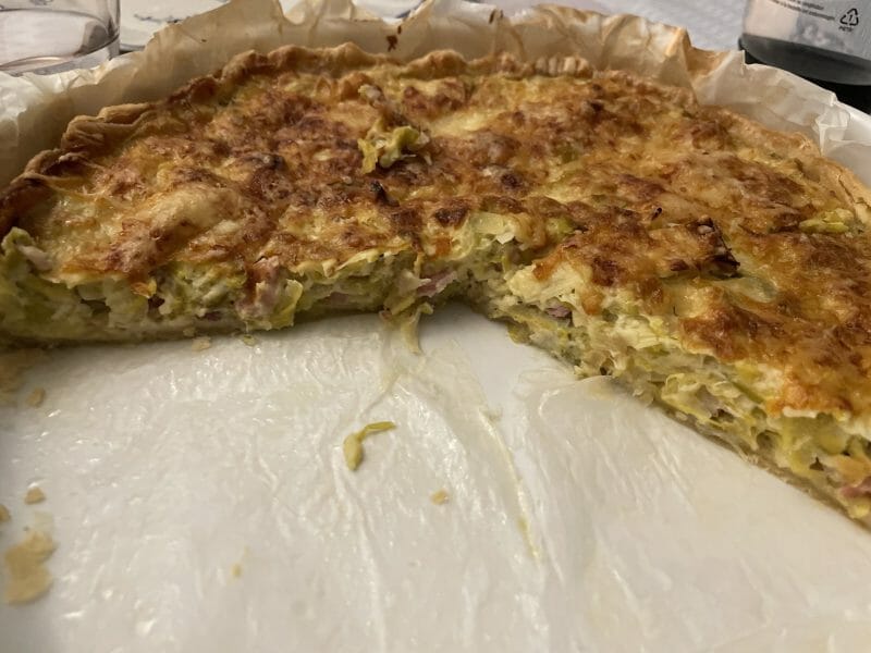 Cliquez pour zoomer ! Tarte aux poireaux Thermomix par Manuelle