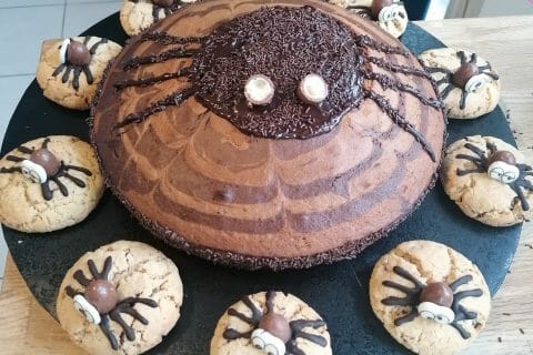 Cliquez pour zoomer ! Gâteau zébré Thermomix par liadine