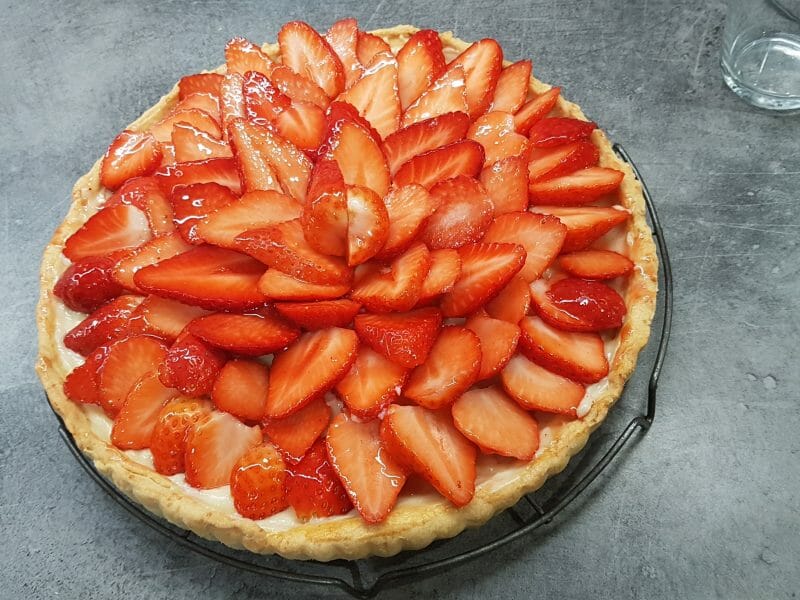Cliquez pour zoomer ! Tarte aux fraises Thermomix par sophie_72