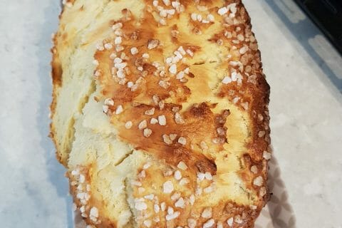 Cliquez pour zoomer ! Brioche tressée à la mie filante Thermomix par Agathe
