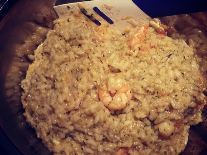 Cliquez pour zoomer ! Risotto crevettes et curry Thermomix par Caro25370