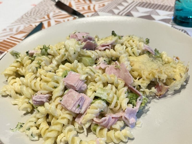 Cliquez pour zoomer ! Gratin de pâtes au brocoli Thermomix par emysou