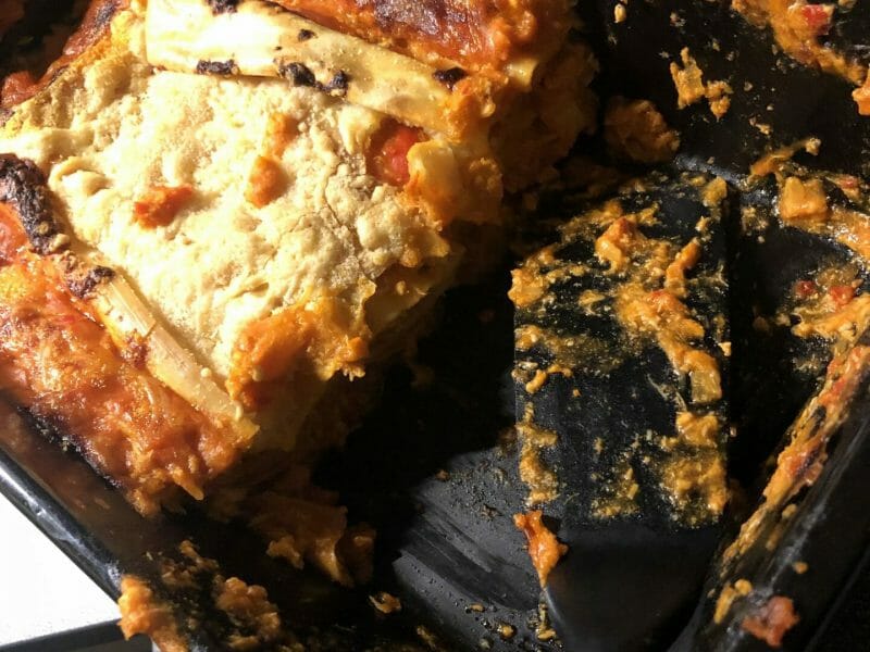 Cliquez pour zoomer ! Lasagnes au poulet et poivrons Thermomix par stephynorie