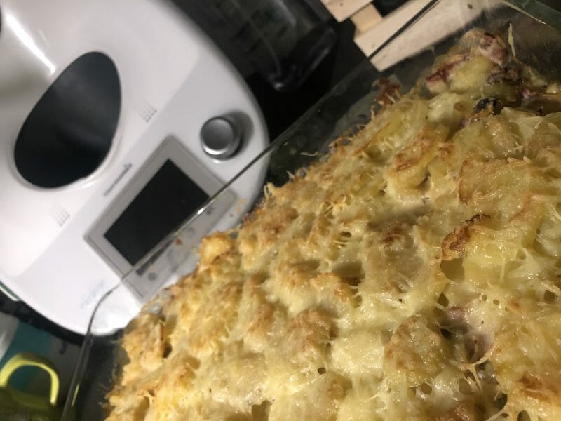 Cliquez pour zoomer ! Gratin de pommes de terre au Boursin Thermomix par stephynorie