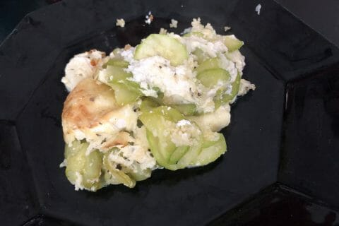 Cliquez pour zoomer ! Gratin de courgettes au chèvre Thermomix par stephynorie