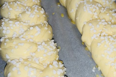Cliquez pour zoomer ! Brioche tressée à la mie filante Thermomix par rn67