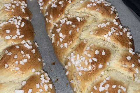 Cliquez pour zoomer ! Brioche tressée à la mie filante Thermomix par rn67