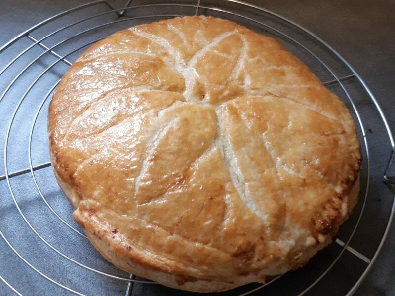 Cliquez pour zoomer ! Galette des rois à la frangipane Thermomix par mathilde_36