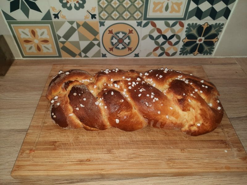 Cliquez pour zoomer ! Brioche tressée à la mie filante Thermomix par yann_8