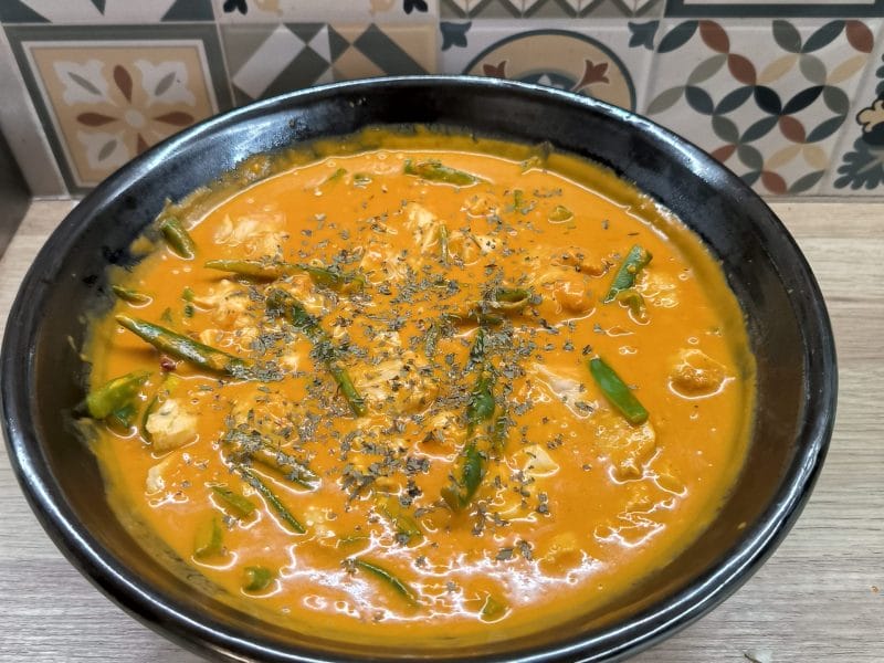 Cliquez pour zoomer ! Curry de poisson au lait de coco Thermomix par yann_8