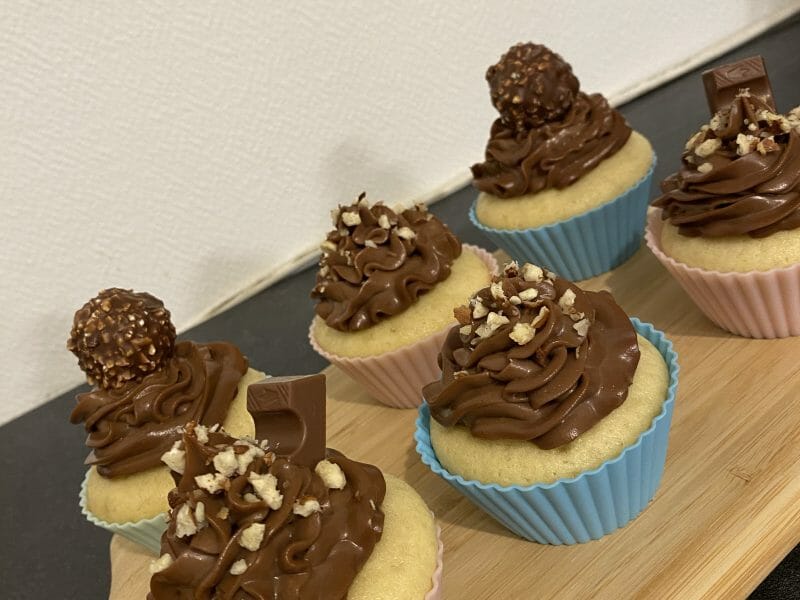 Cliquez pour zoomer ! Cupcakes au nutella Thermomix par stephanie_108