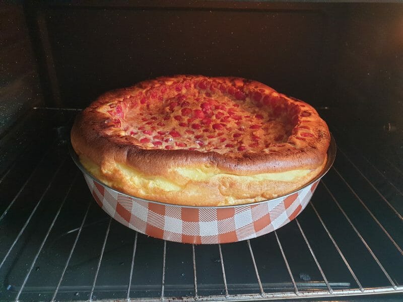 Cliquez pour zoomer ! Clafoutis aux cerises Thermomix par ioniette