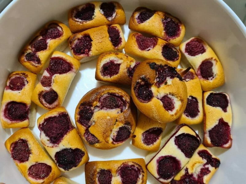 Cliquez pour zoomer ! Visitandines aux framboises Thermomix par ioniette