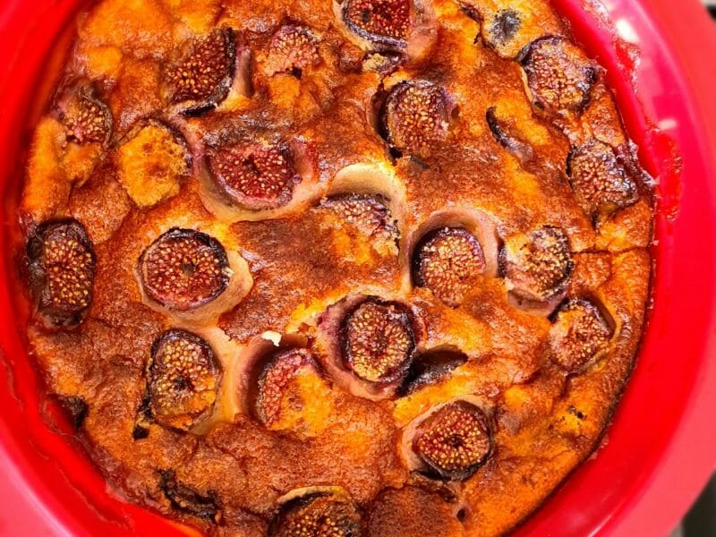 Cliquez pour zoomer ! Clafoutis aux figues Thermomix par ioniette