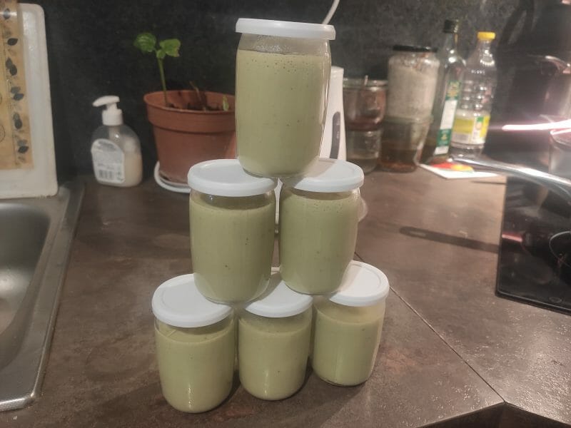 Cliquez pour zoomer ! Crème dessert à la pistache Thermomix par netchoss