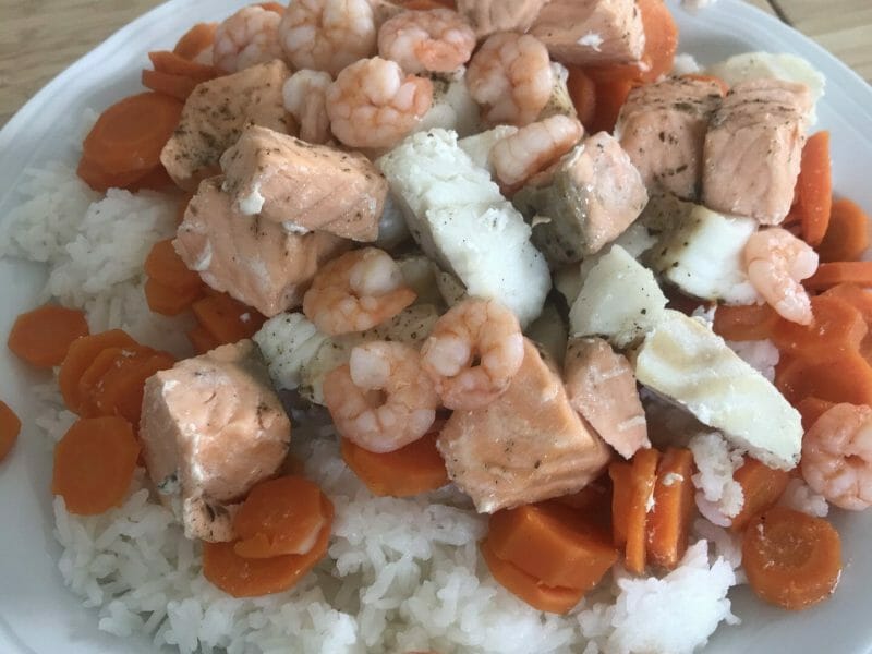 Cliquez pour zoomer ! Blanquette de la mer Thermomix par ameliecook