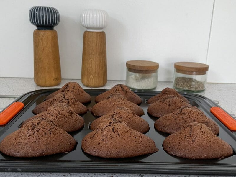 Cliquez pour zoomer ! Madeleines au chocolat Thermomix par ameliecook