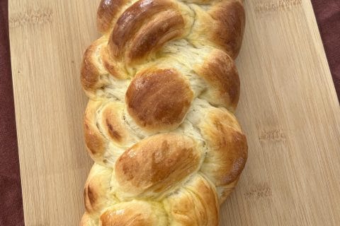 Cliquez pour zoomer ! Brioche tressée à la mie filante Thermomix par Brunchezvous54